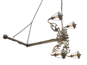 Латунный подвесной светильник