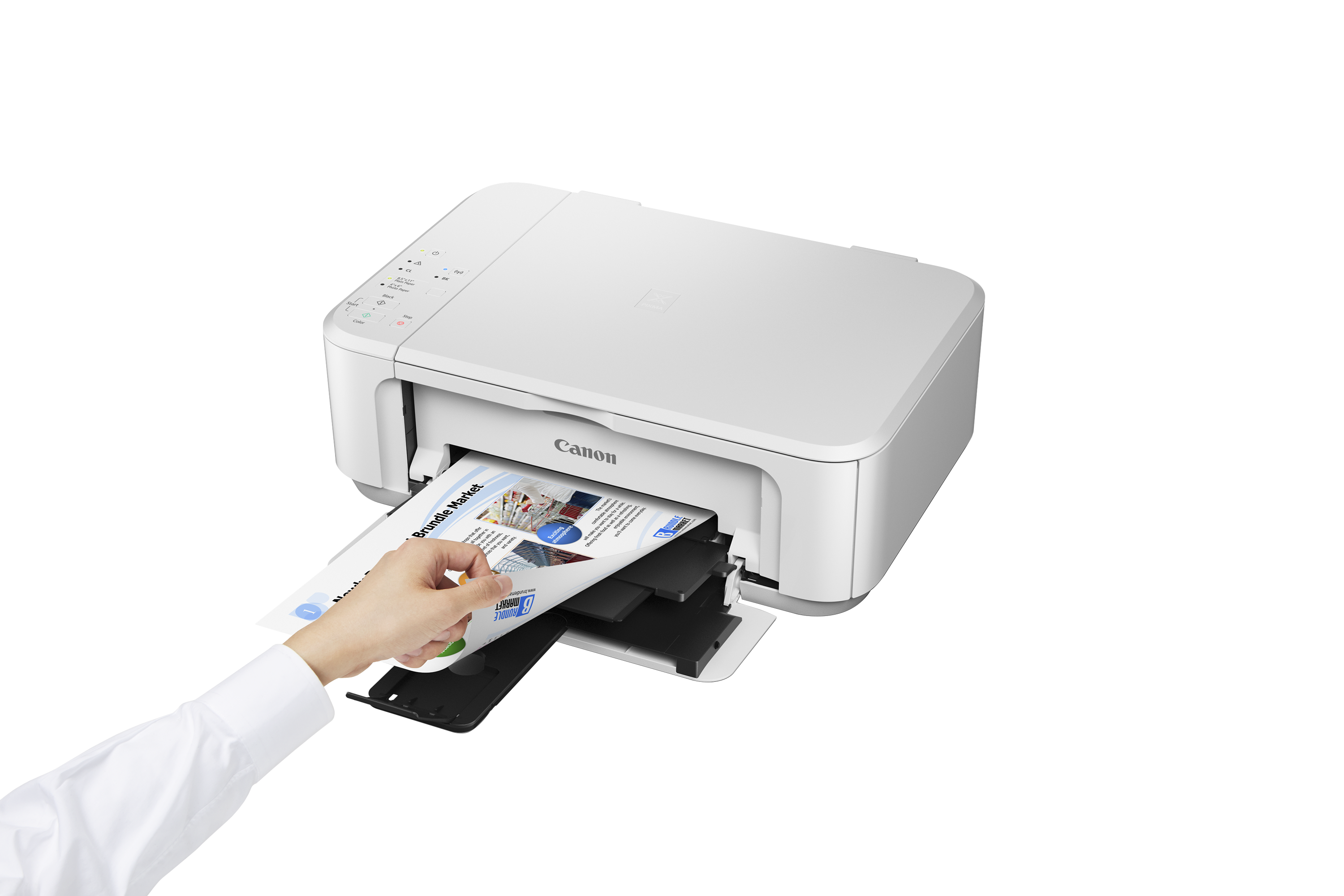 0515C110 Ij aio printer pixma mg3640s white Canon  - Вид №4