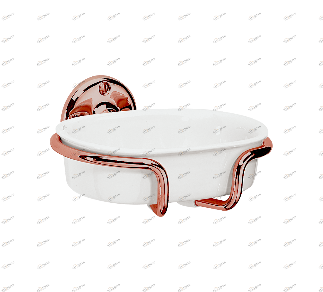 Gentry Home Керамический держатель стакана St James Медь GH102268 