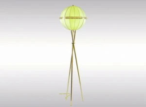 Woka Lamps Vienna Торшер с отраженным светом из ткани