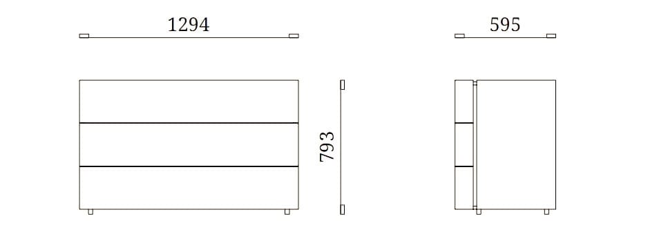 Деревянный комод Febal Casa ARCH-00110851 - Вид №2