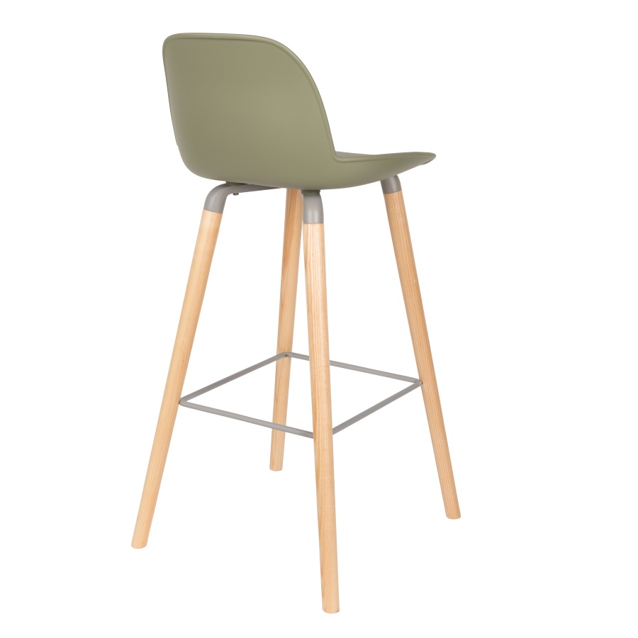 Стул барный Albert Kuip зеленый Zuiver 1500062 - Вид №5