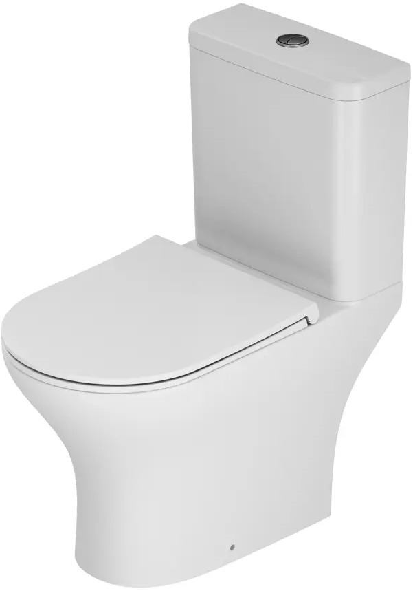 89343092 Унитаз-компакт AM.PM Pulse Flash Clean C9P8600SC, безободковый, сиденье с микролифтом, двойной смыв STLM-0995408