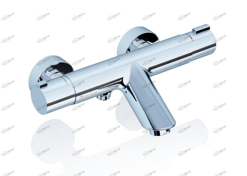 Смеситель настенный термостатический для ванны без гарнитуры TE 022.00/150 Ravak X070047