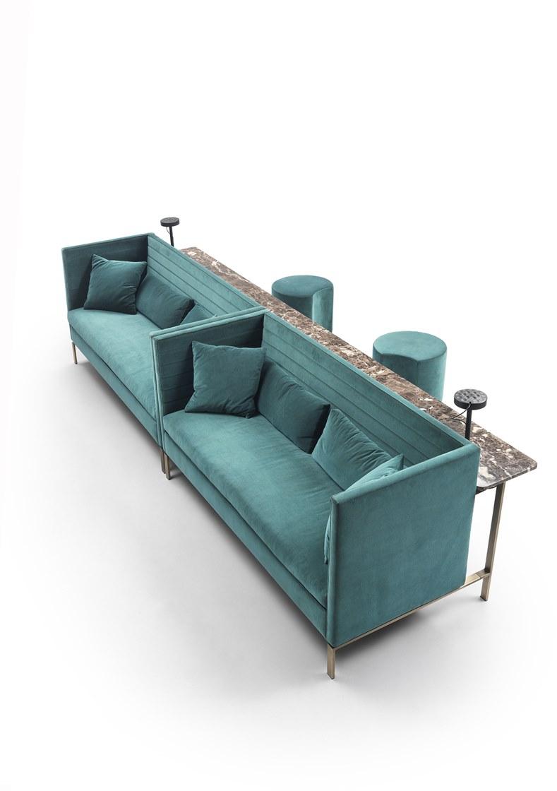 Marelli Круглый модульный пуф из ткани sun-id-1396992 - Вид №7