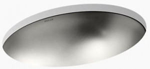 K-2602-SU-NA Накладная раковина под столешницу  овальная Kohler