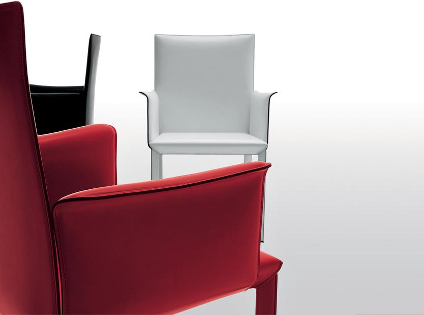 i 4 Mariani Вращающееся кресло из кожи Marlene sun-id-1375525 - Вид №1