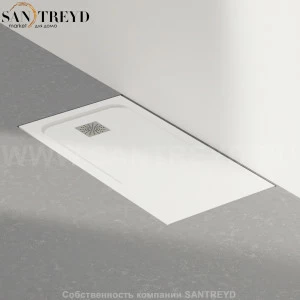 Душевой поддон PDX белый. Размеры: длина до 140 см, глубина от 70 до 90 см