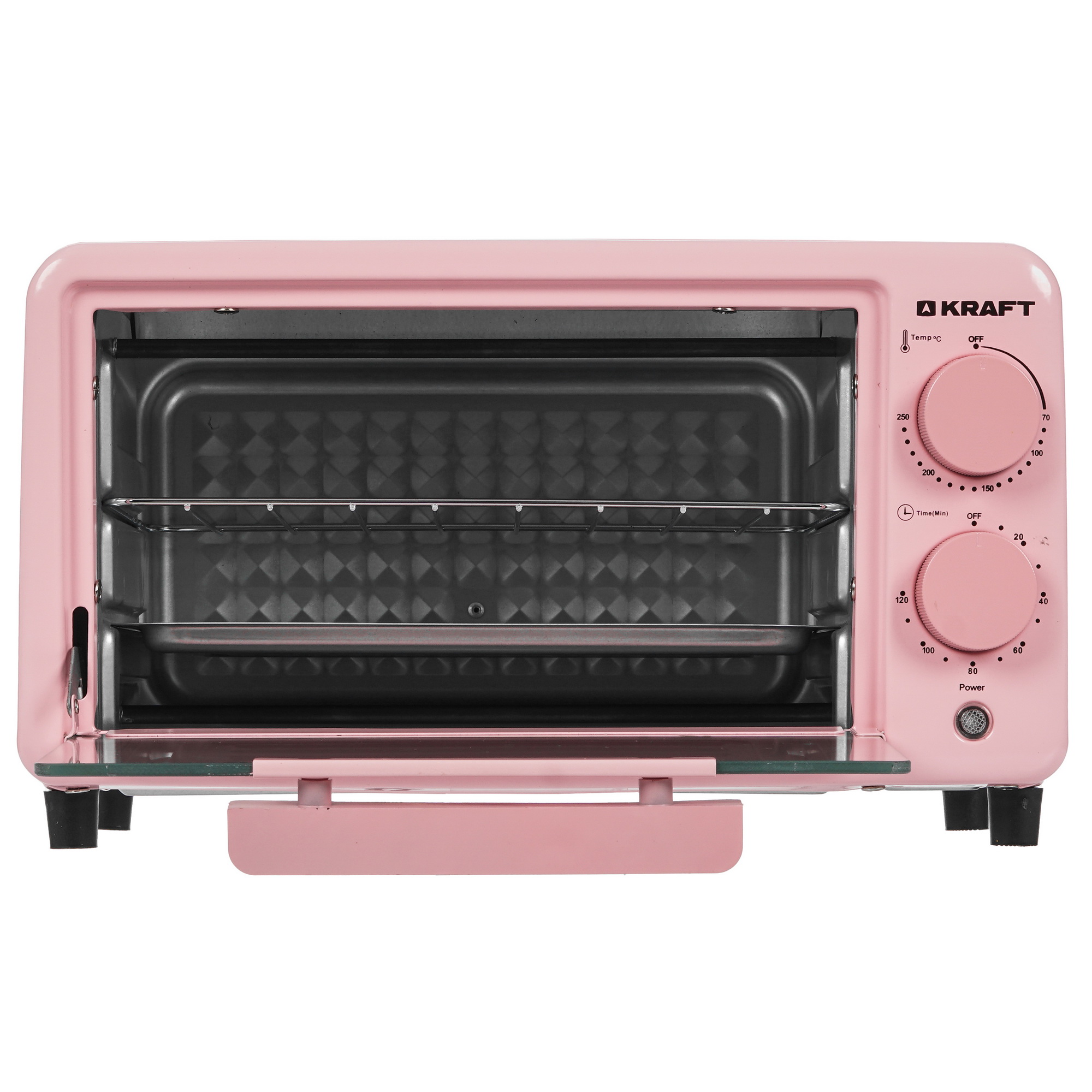 9080981 Мини-печь Kraft KFC-MO 90 HP розовый STDN-0135409 - Вид №5
