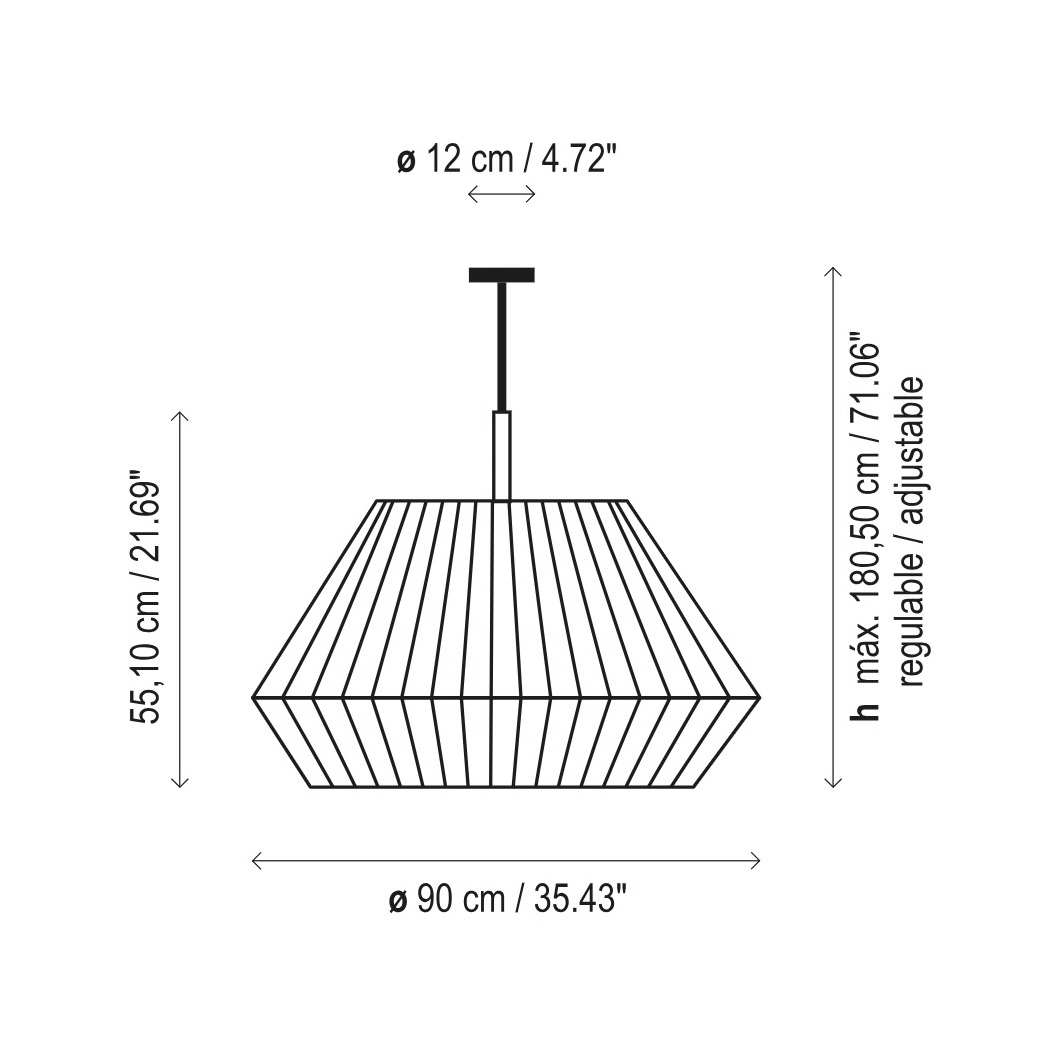 Светильник / Mei 90 Bover sun-id-377699 - Вид №3