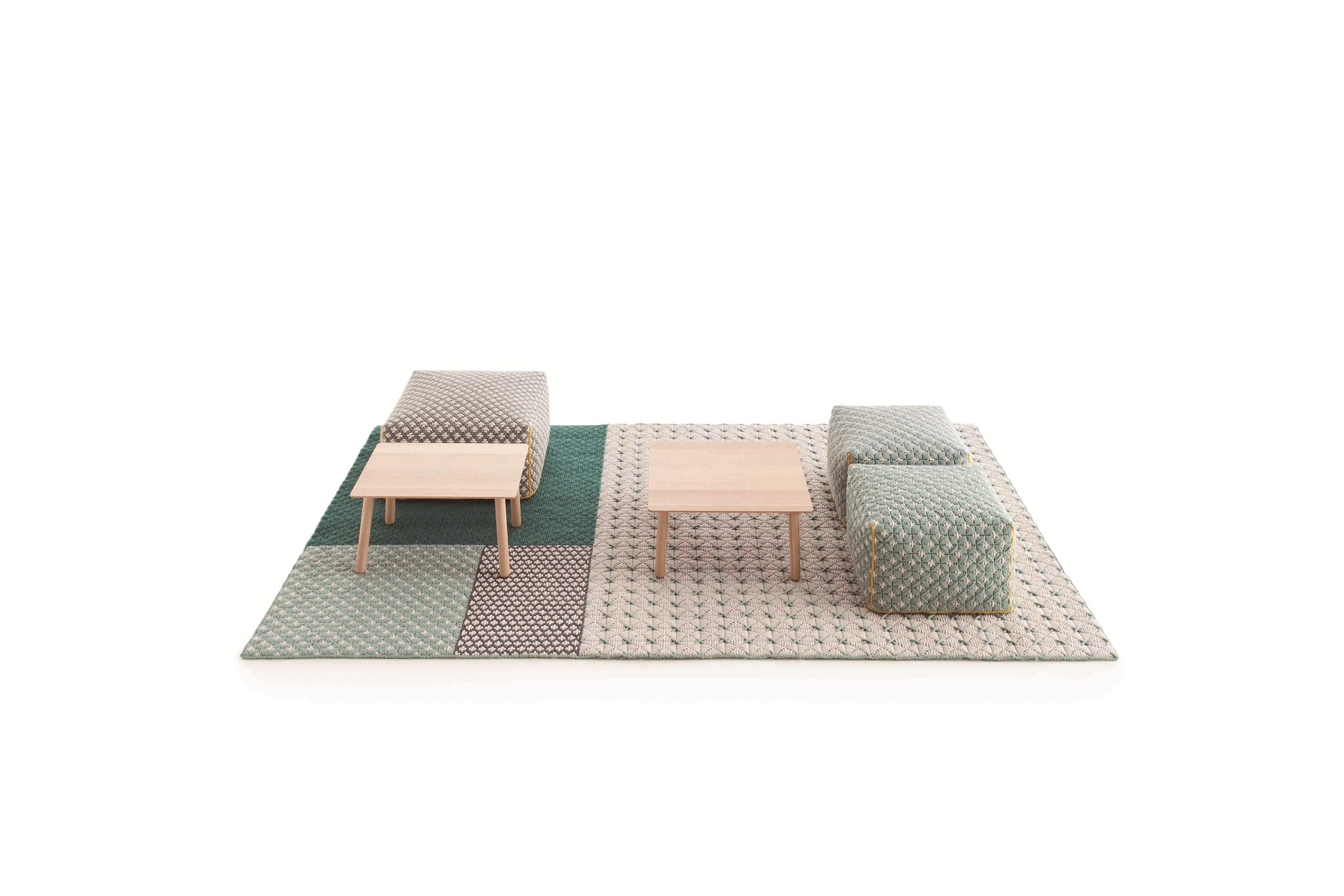 Прямоугольный ковер ручной работы из ткани GAN Silaï ARCH-00103936 - Вид №16