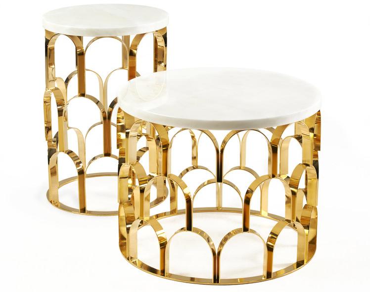 Ginger & Jagger Круглый журнальный столик для гостиной Earth to earth sun-id-1443260 - Вид №1