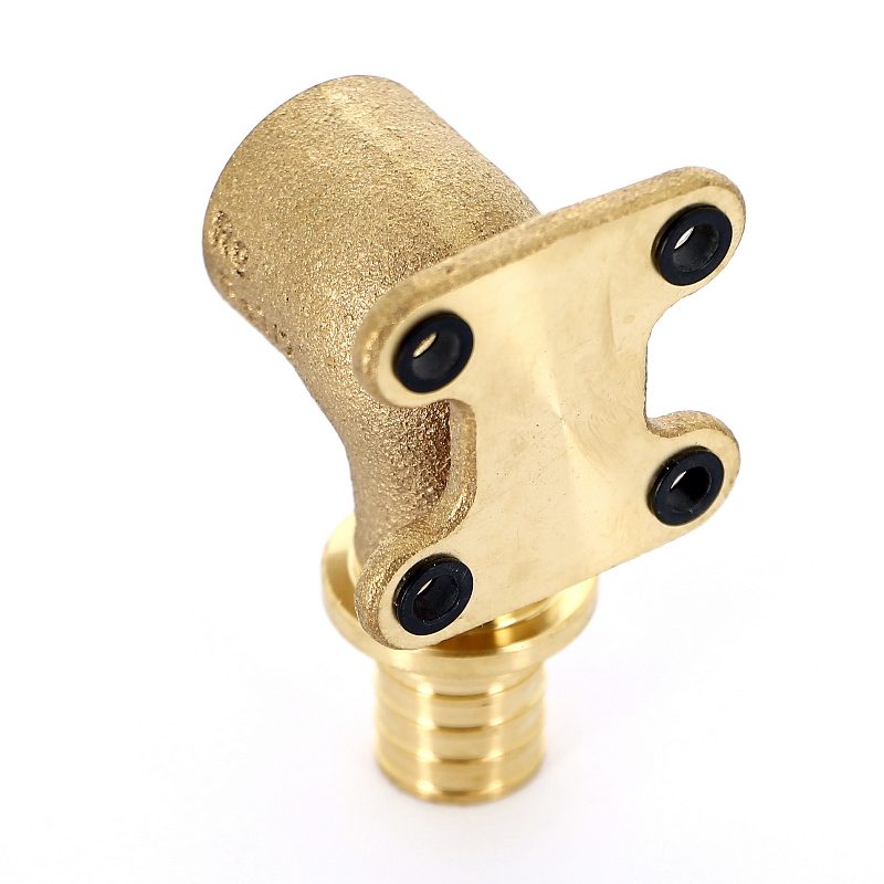 Водорозетка надвижная В латунная REHAU 20 x 1/2" бронза, квадратный фланец, RAUTITAN RX 366111 - Вид №2