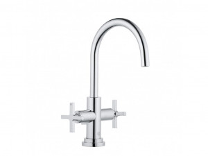 201180520 смеситель на умывальник Classic KLUDI NOVA FONTE хром