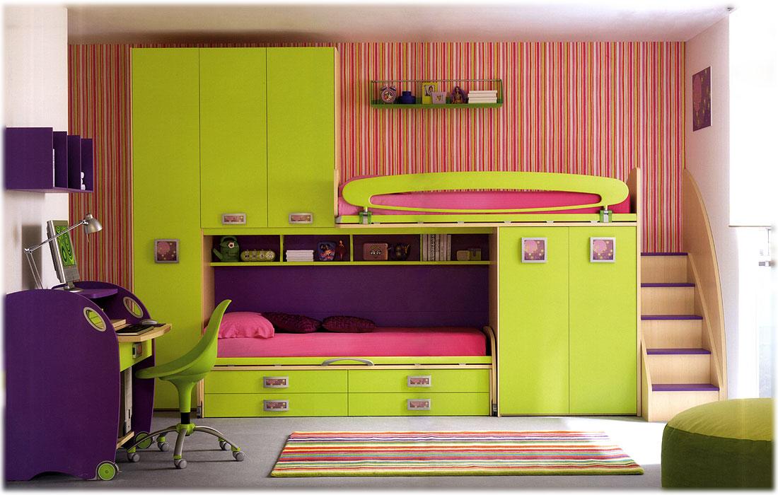 Детская из модулей  MORETTI  COMPACT CS13 ARIA