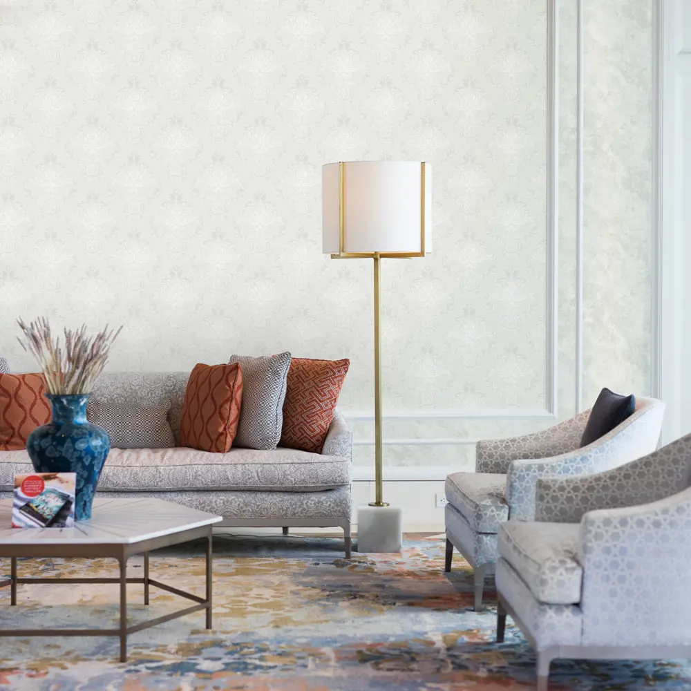 Erismann Donatela: Флизелиновые обои бежевые с виниловым покрытием 89384285 STLM-1341560 - Вид №4