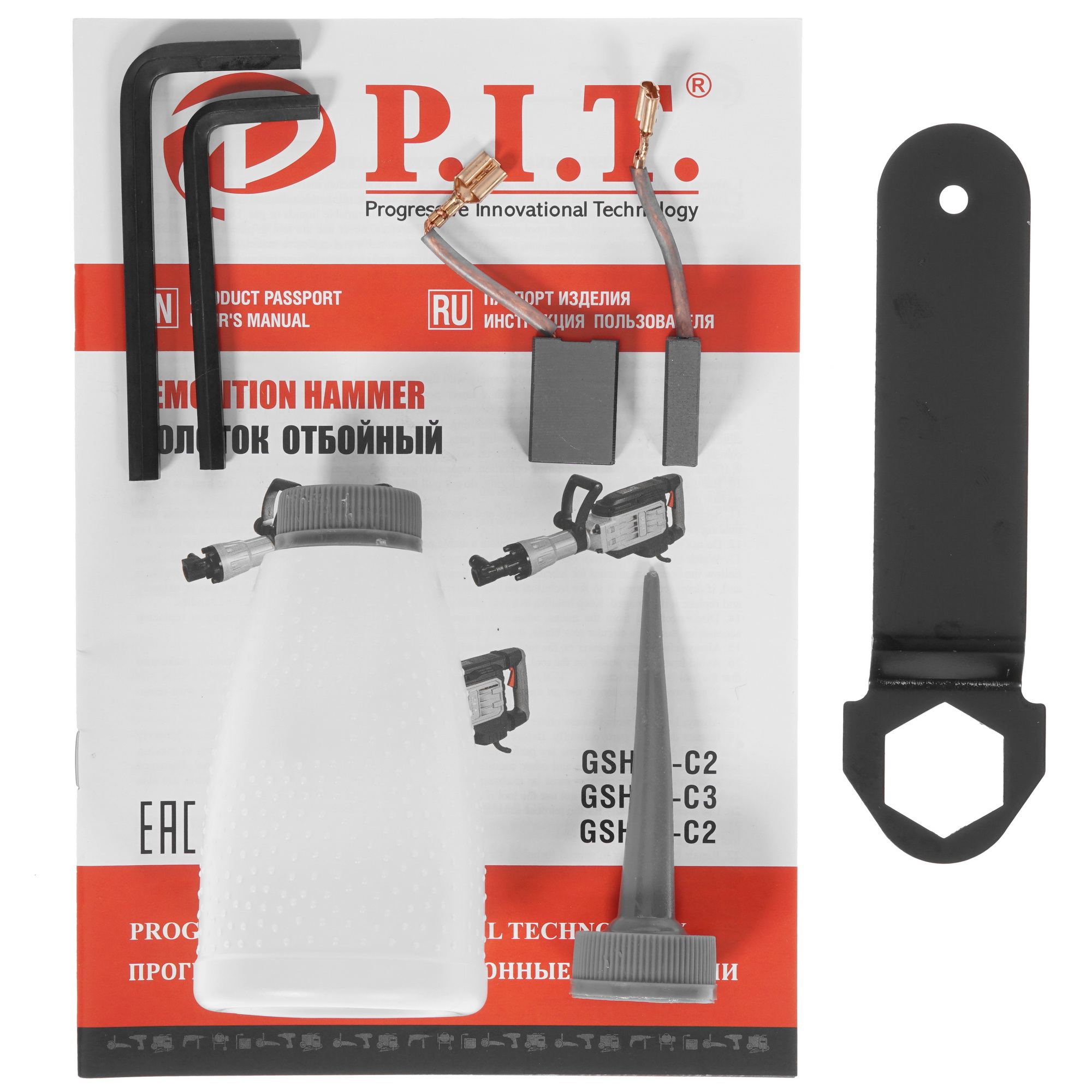 Отбойный молоток P.I.T. GSH65-C2 МАСТЕР 8197358 PIT STDN-0019142 - Вид №6