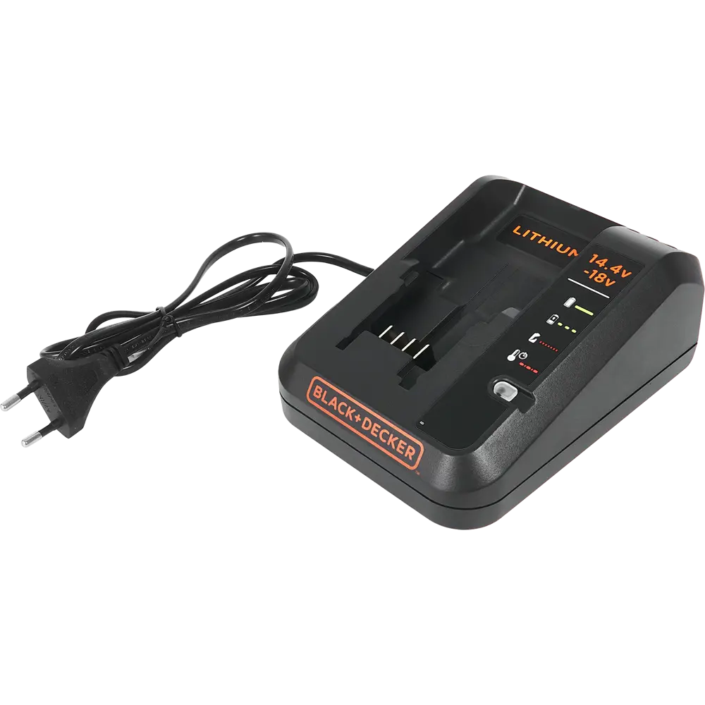 Зарядное устройство Black&Decker BDC1A-QW 18 В BLACK + DECKER STLM-2163971 - Вид №2