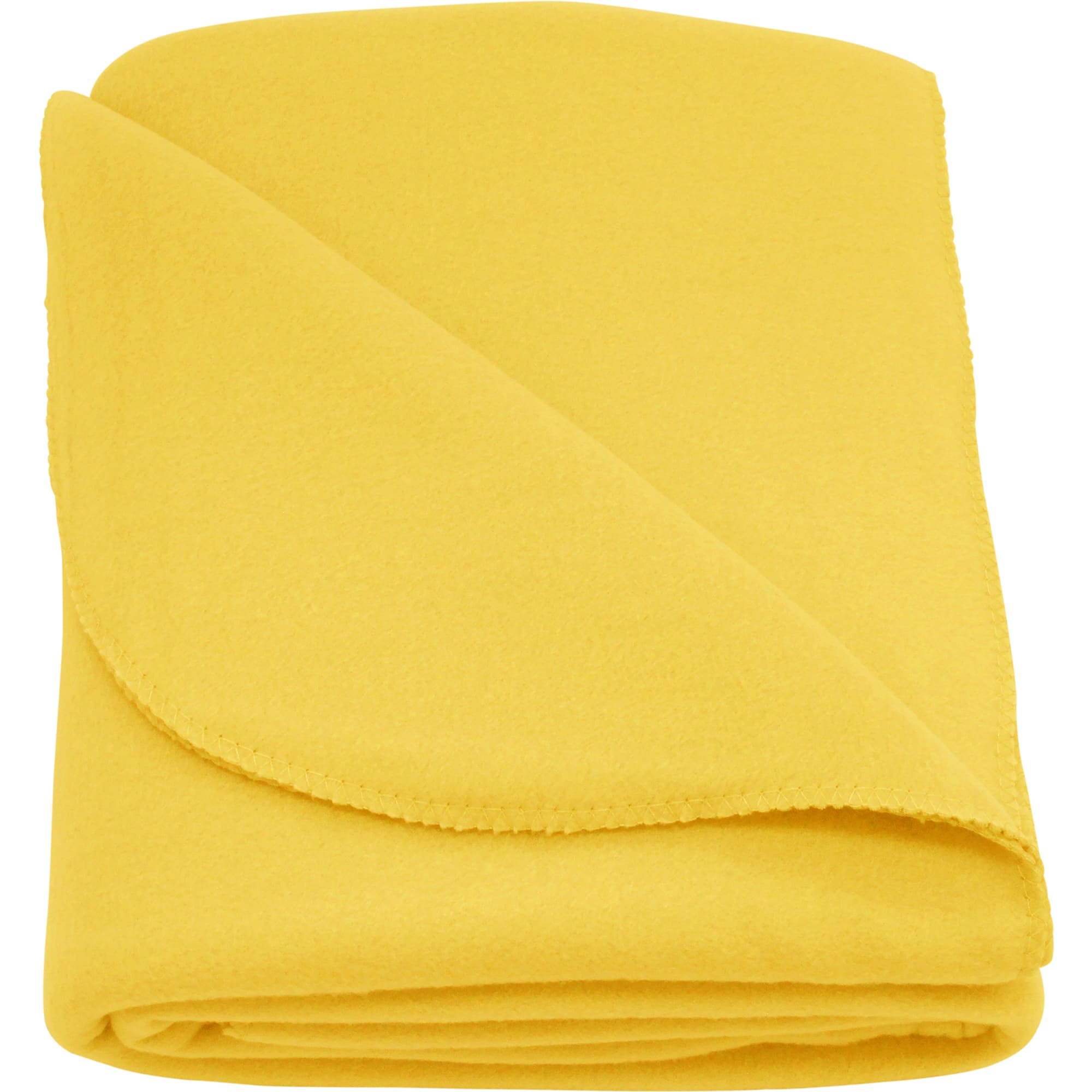 84330533 Плед 130x170 см флис цвет жёлтый Lines Santreyd - Вид №2