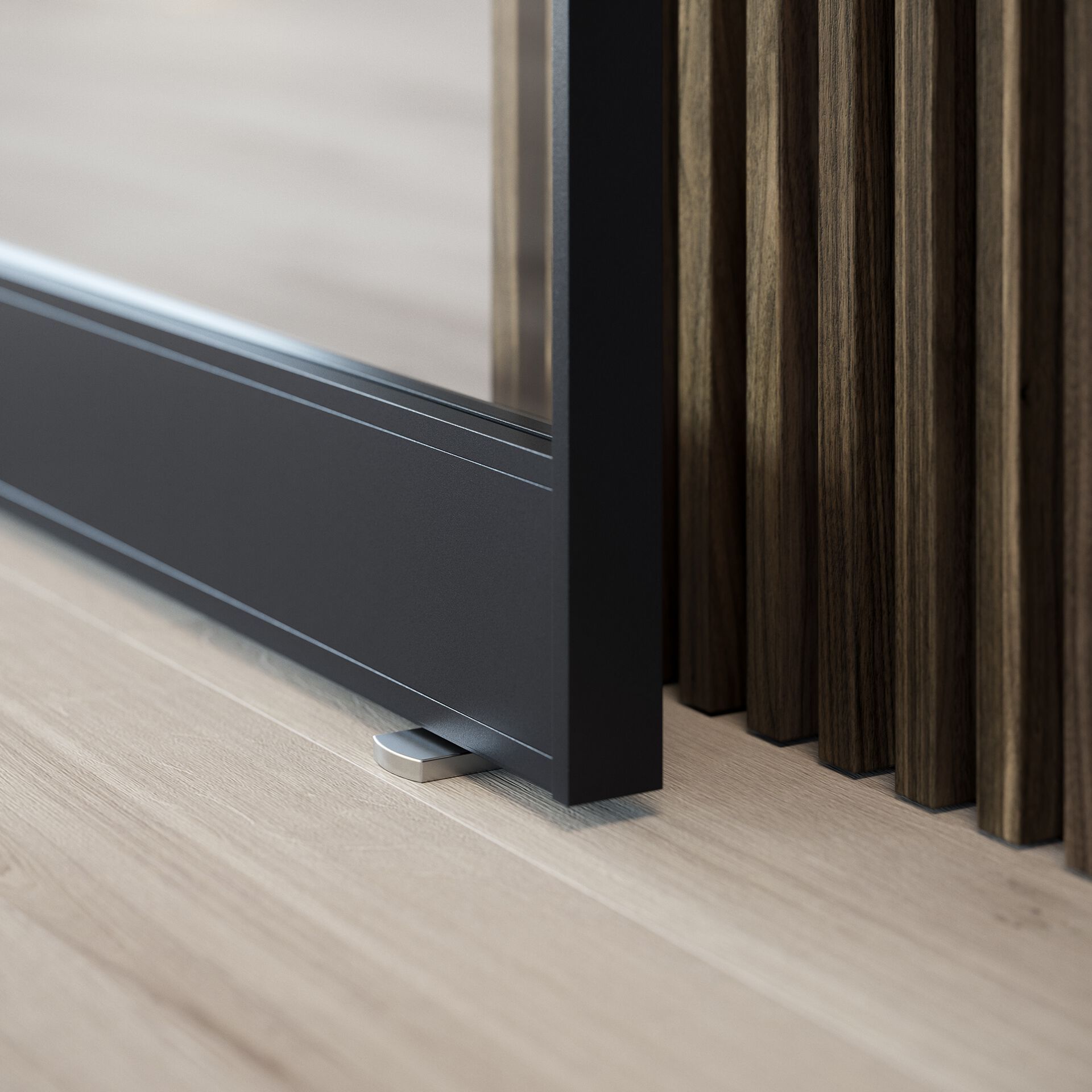 Алюминиевая и стеклянная поворотная дверь AXIS AXIS PREMIUM ARCH-00126485 - Вид №11