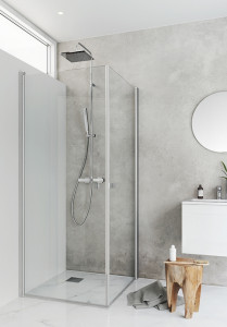 1450431 Igloo Pro Corner Двойное Прозрачное Стекло 70X80 Hafa Прозрачный