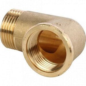 Угольник ВН 1" латунь STOUT