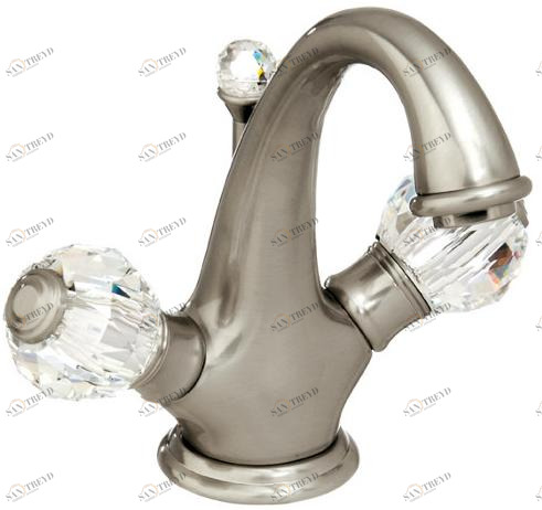 Bronces Mestre Смеситель для умывальника на одно отверстие с кристаллами swarovski® Pacifica sun-id-1379857