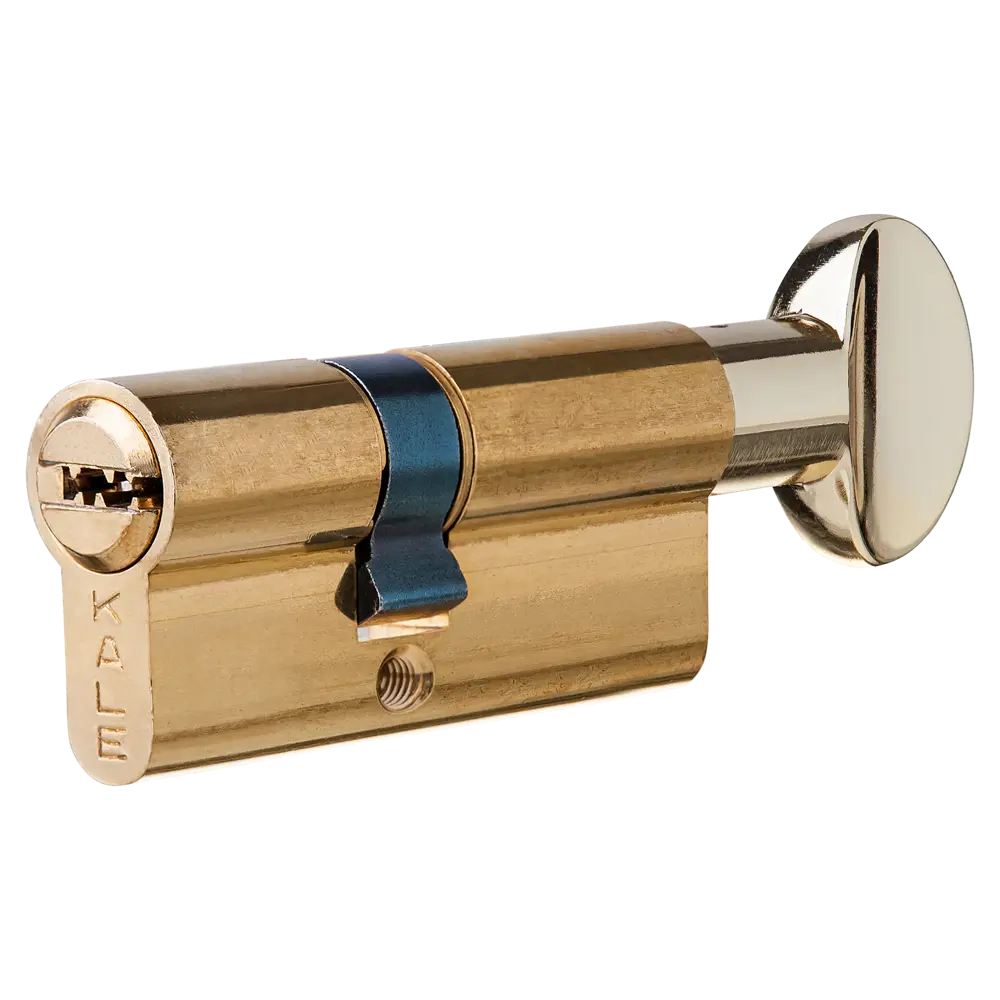 Цилиндр Kale 164SM-71-C-BP, 26х35 мм, ключ/вертушка, цвет золото 82394716 STLM-2199439 