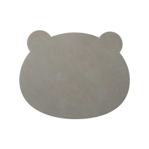 983127 NUPO light grey подстановочная салфетка МЕДВЕЖОНОК 38x30 см, толщина 1,6 мм;LIND DNA
