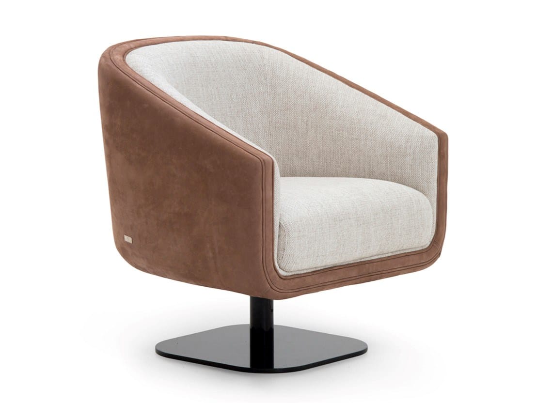 Мягкое кресло из нубука и ткани Formitalia DALLAS ARCH-00143628