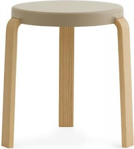 602286 Tap Stool Oak / Sand Normann Copenhagen