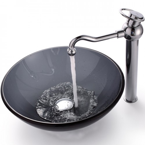 GV-104 Накладная раковина на столешницу  прямоугольная Krausru  - Вид №4