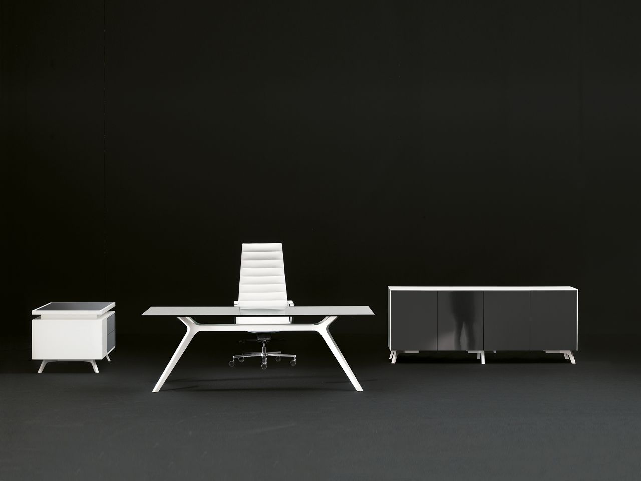 Секционный прямоугольный стол из шпона FREZZA Dr ARCH-00034523 - Вид №2