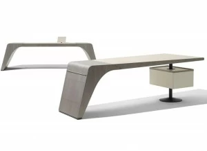 Giorgetti Прямоугольный кожаный стол