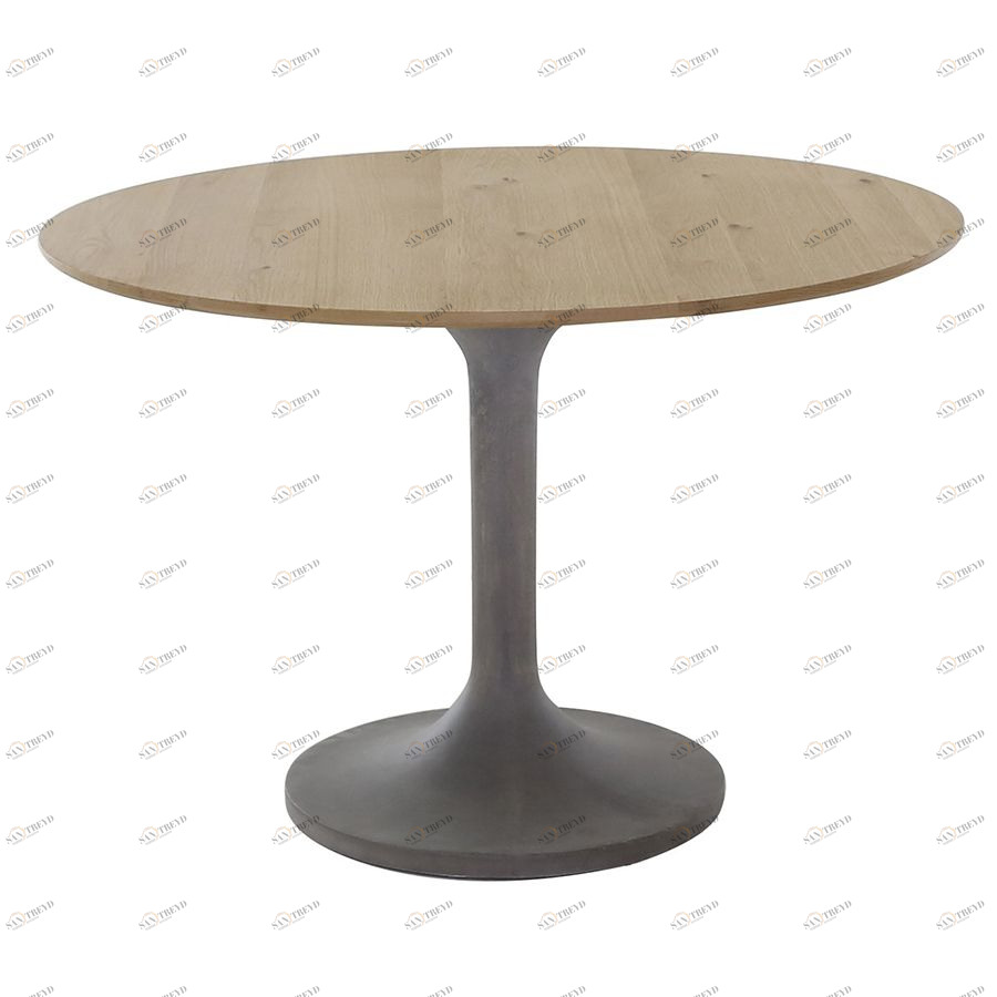 Стол обеденный Iris круглый Zago IRISTRD110