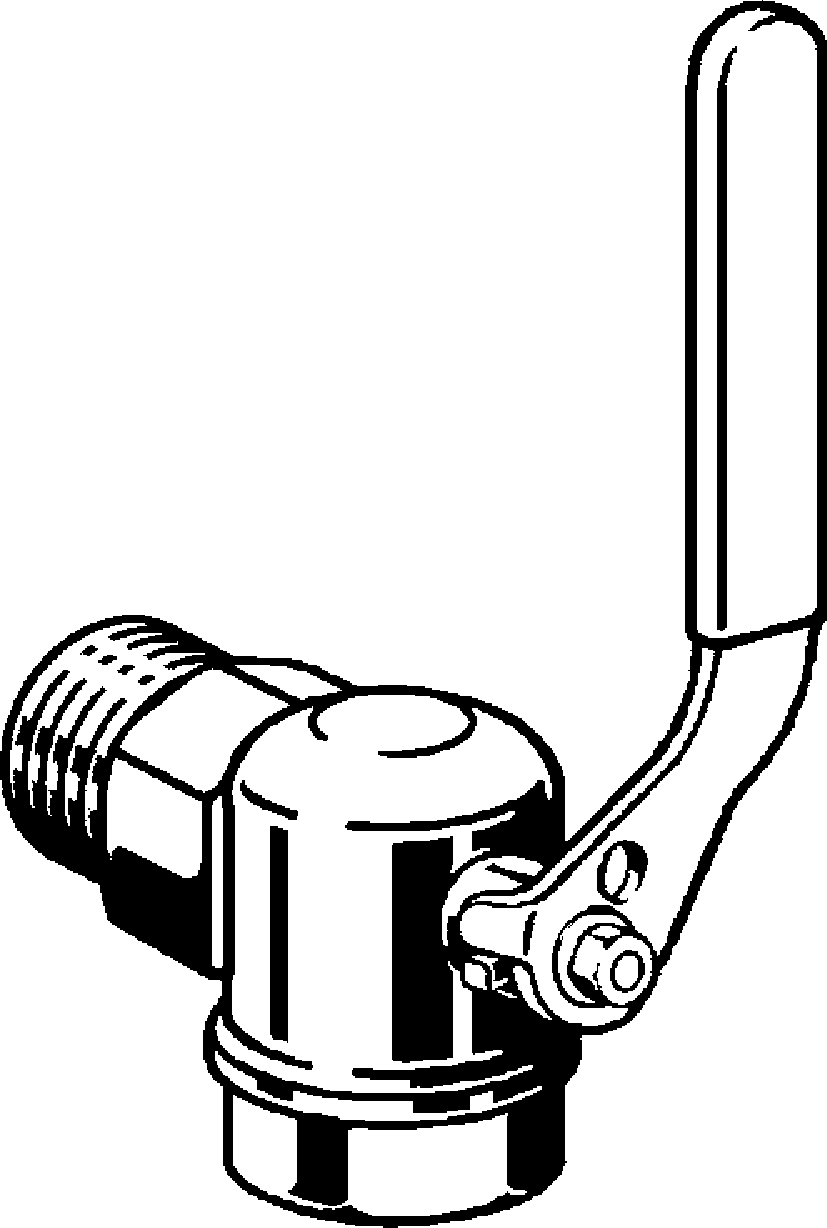 Viega Угловой шаровой кран для газового счетчика G2110 (531492) 531 492 - Вид №1