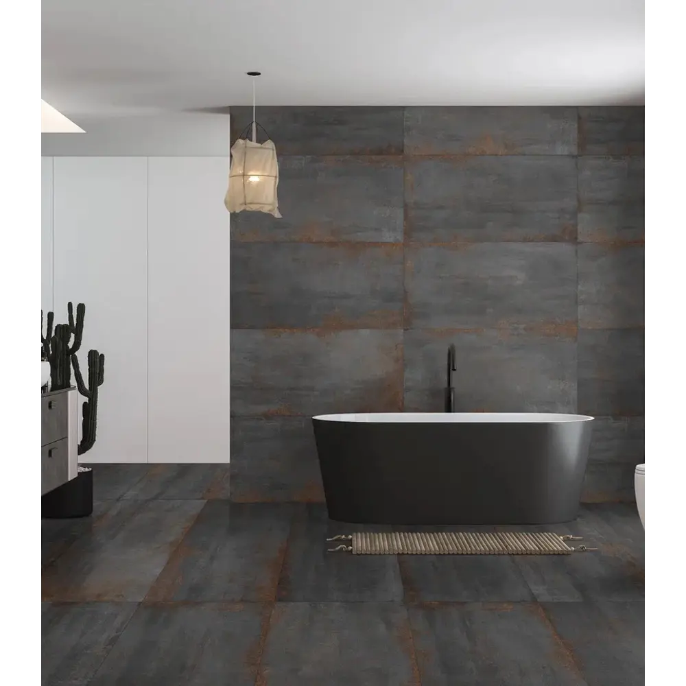 Глазурованный керамогранит Copper Metal 60x120 см 1.44 м² матовый цвет разноцветный Santreyd STLM-2199158 - Вид №1
