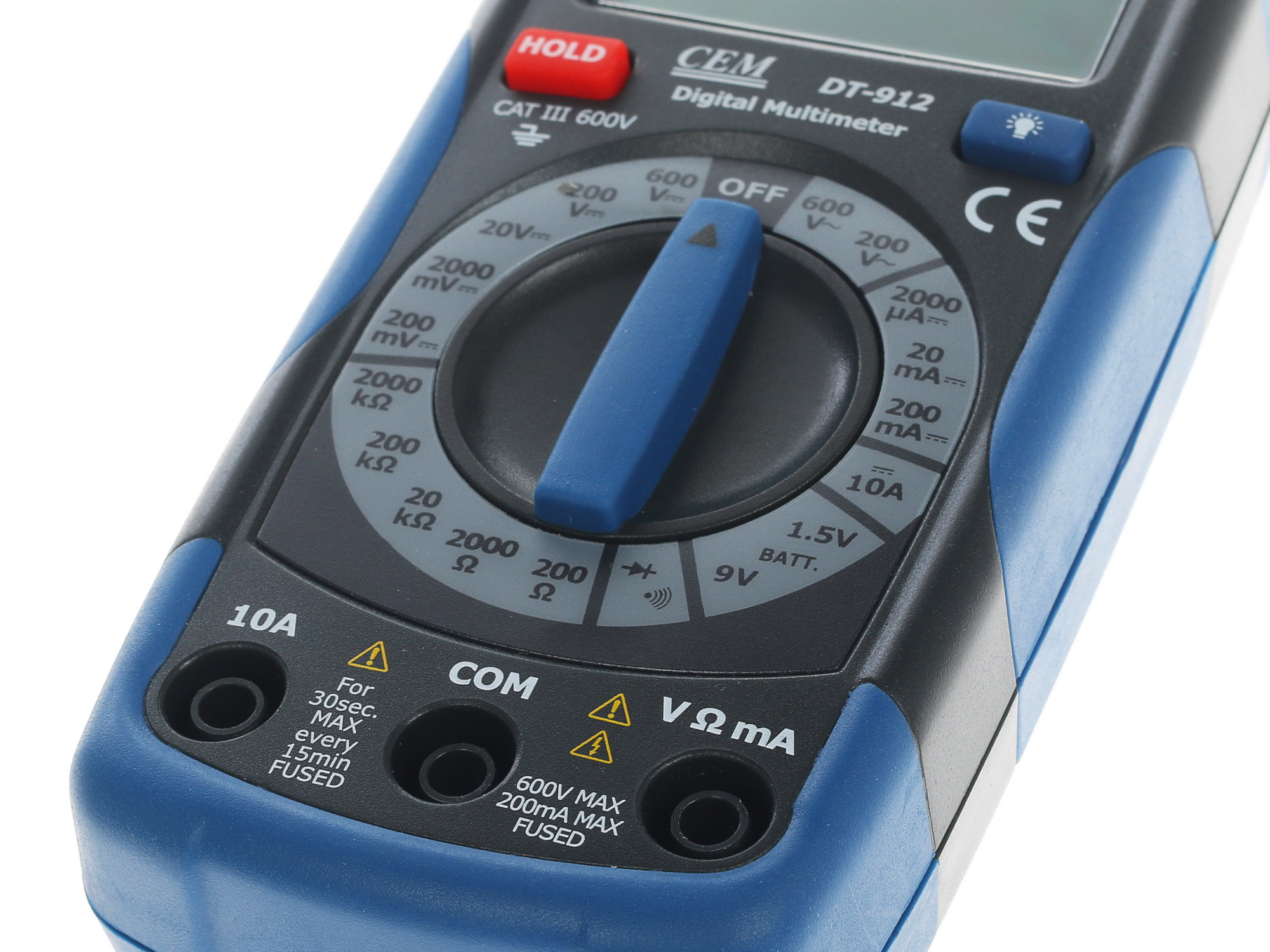 Мультиметр CEM DT-912 1092625 STDN-0147263 - Вид №4