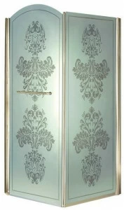 Gentry Home Душевая кабина угловая стеклянная Arcadia