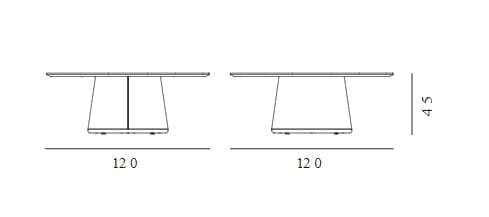 Деревянный квадратный журнальный столик Vergés Conic ARCH-00149827 - Вид №2