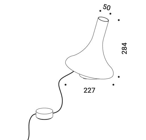 Металлическая настольная лампа / торшер DAVIDE GROPPI ONEOFF ARCH-00027310 - Вид №2