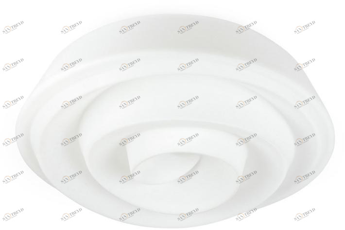 Linea Light Group Светодиодный потолочный светильник из полиэтилена Rose sun-id-1425467