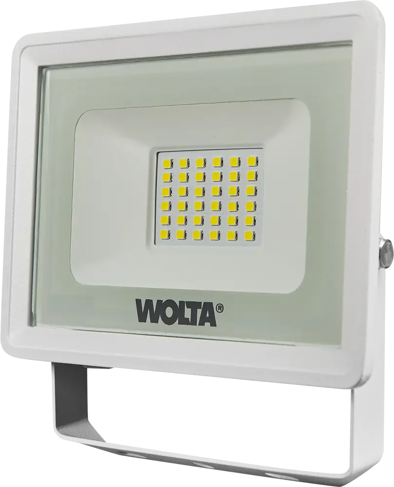 Уличный светодиодный прожектор Wolta WFL-30W с нейтральным белым светом 89338414