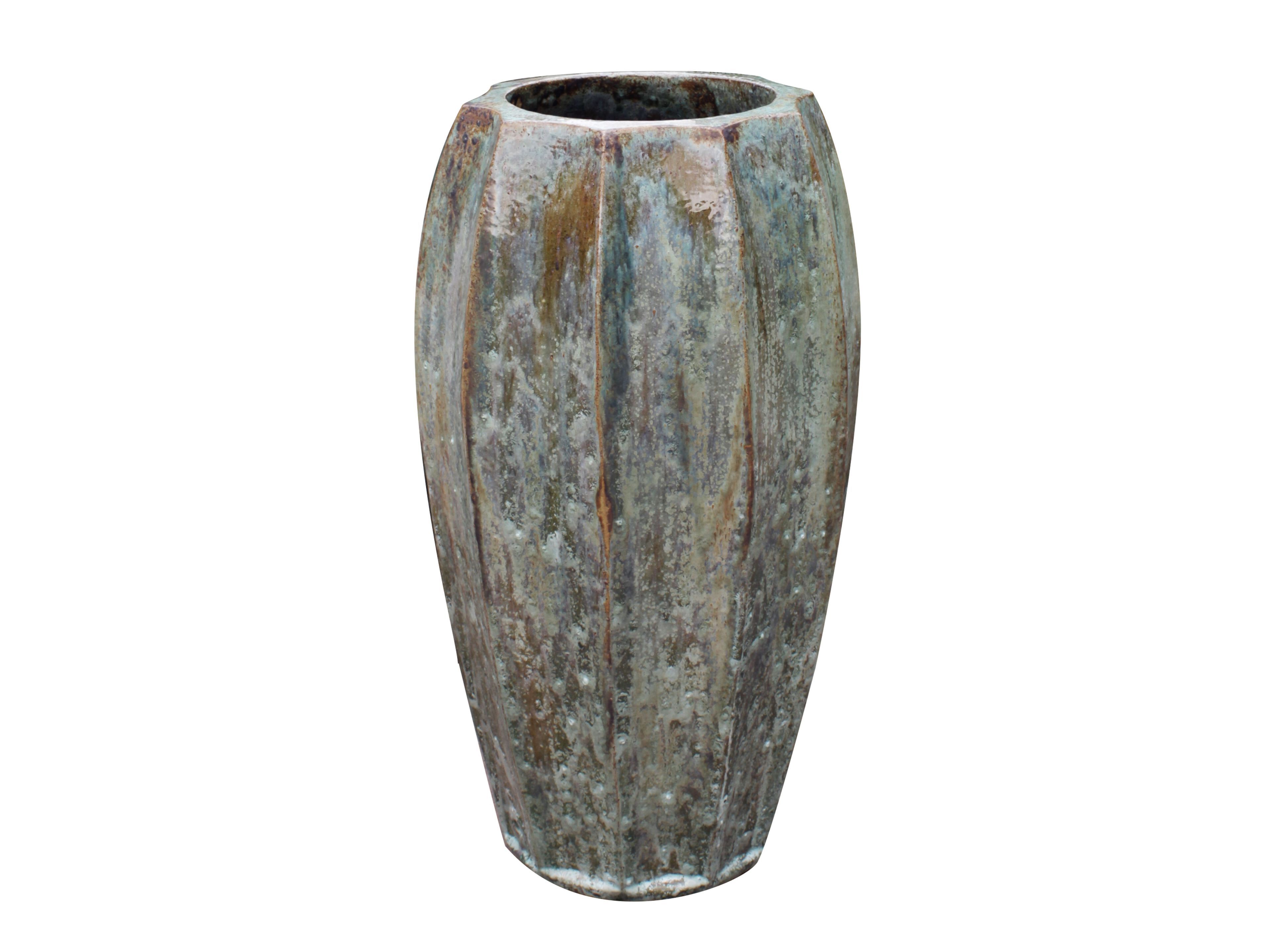 Садовый горшок ручной работы из терракоты PAOLELLI GARDEN глазурованная New Age ARCH-00092810 - Вид №1