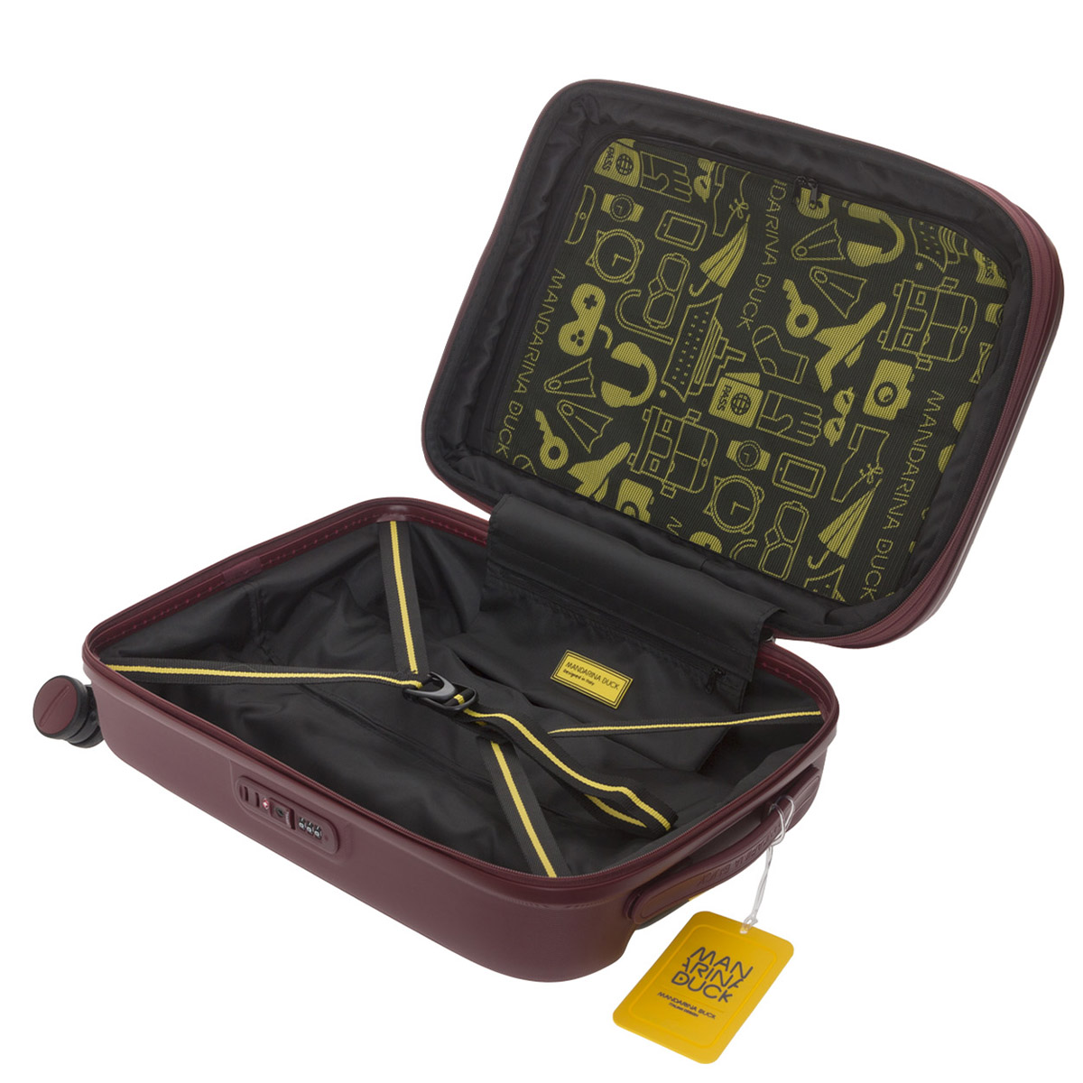 SZV34-26N Чемодан SZV34 Expandable Small Trolley Mandarina Duck Logoduck+  - Вид №4