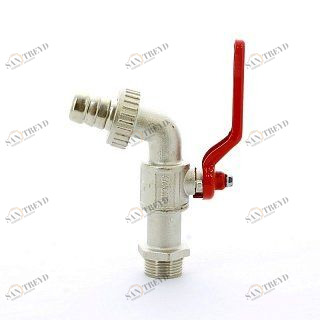 Кран садовый ITAP со штуцером 3/4" ручка 13234