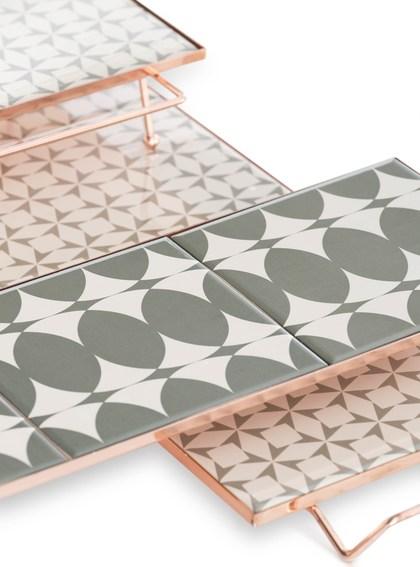 GAN Поднос прямоугольный из алюминия Mix&match sun-id-1399559 - Вид №41