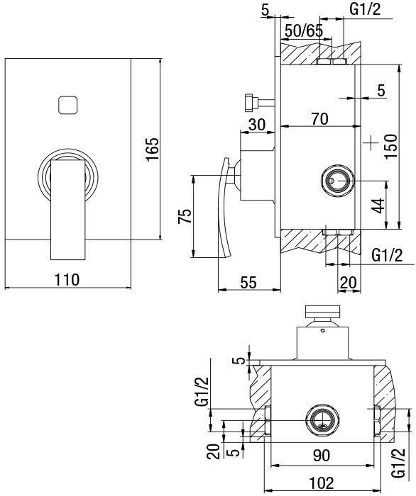 Jacuzzi Glint 0IQ00400JA00  - Вид №1