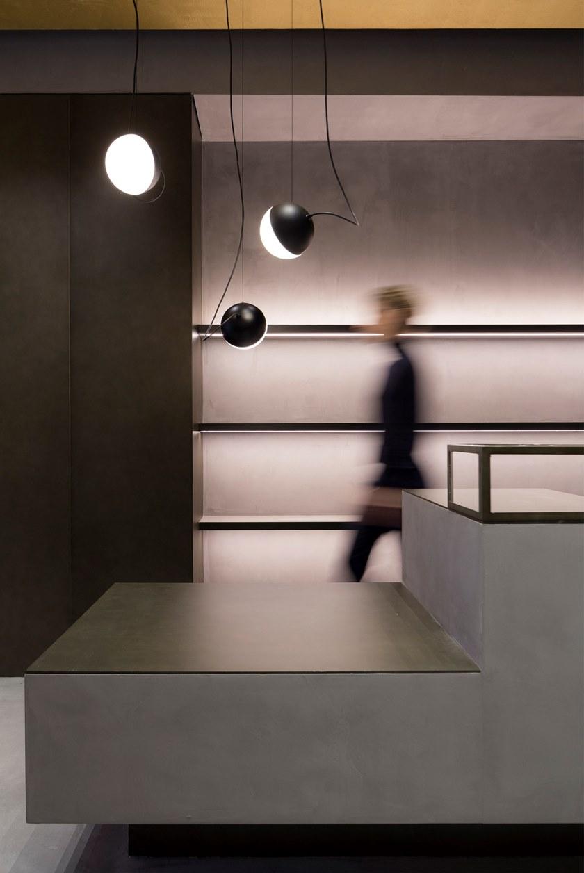 Milan Iluminacion Подвесной светильник из стали с прямым светом в современном стиле Half sun-id-1432559 - Вид №8