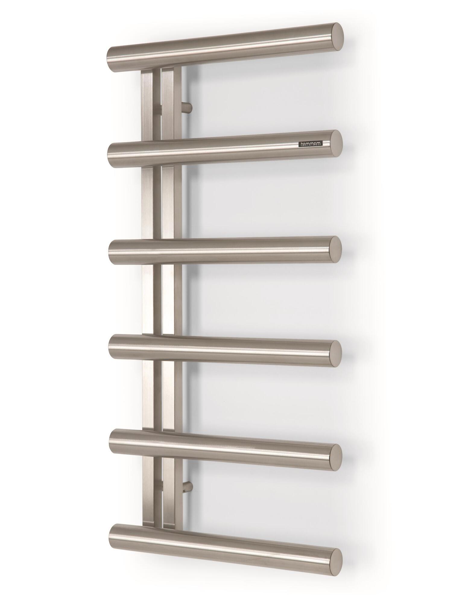 Полотенцесушитель Hammam ORCA Stainless steel  комбинированный; электрический или водяной Сталь  - Вид №39